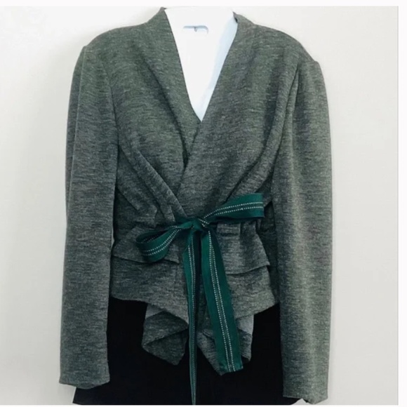 Anthropologie “Cartonnier” Kimono-style Wrap Jacket - Size MP - Picture 7 of 8